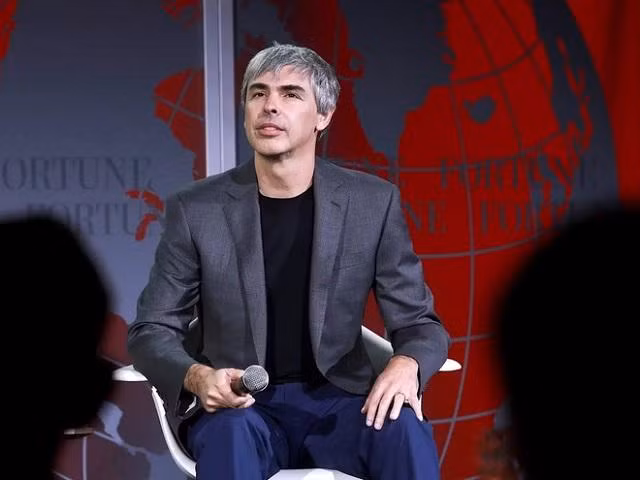 Larry Page trở thành tỷ phú ở tuổi 30. Ảnh: Reuters