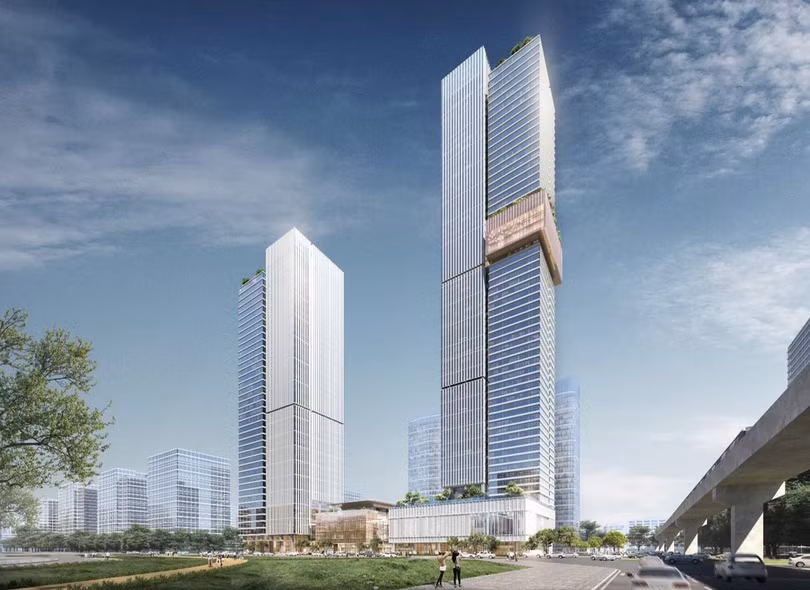 Phối cảnh Tổ hợp Khách sạn, Văn phòng, Trung tâm thương mại và dịch vụ cao cấp – Landmark 55 Phối cảnh Tổ hợp Khách sạn, Văn phòng, Trung tâm thương mại và dịch vụ cao cấp – Landmark 55