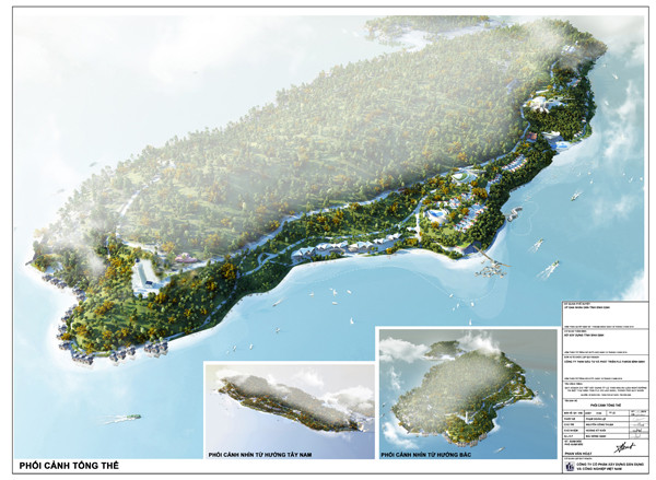 Phê duyệt đồ án quy hoạch chi tiết 1/500 dự án FLC Cù Lao Xanh, Tp. Quy Nhơn. (Ảnh: binhdinhinvest.gov.vn)