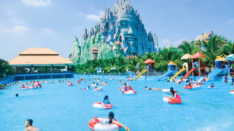 Dịch Covid-19 "nóng" trở lại, Suối Tiên tạm đóng cửa từ sáng nay (Ảnh: Suối Tiên) 