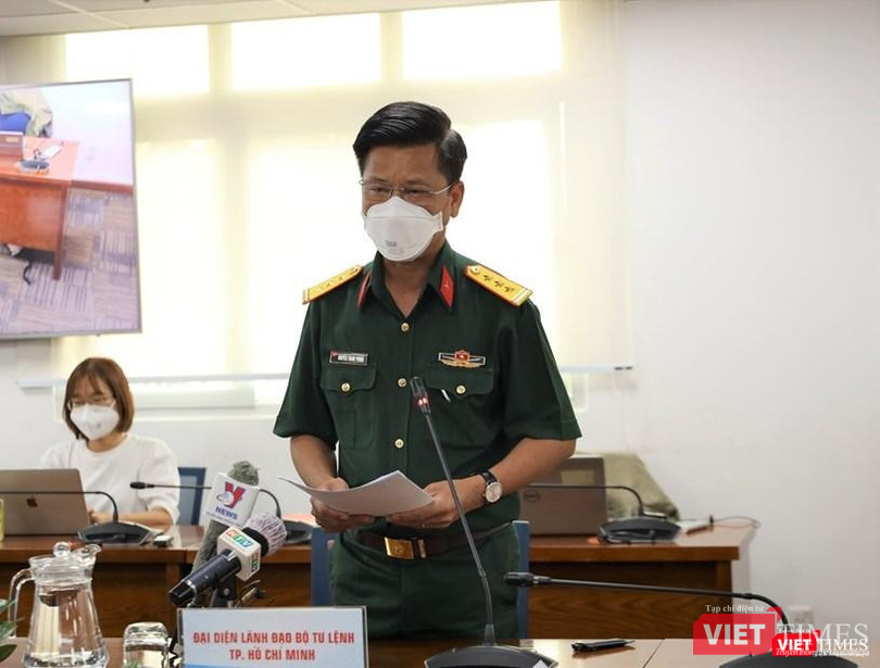 Thượng tá Nguyễn Thanh Phong cho biết, khó khăn hiện nay là vẫn còn một số trường hợp người mất vì COVID-19 chưa rõ địa chỉ hoặc vô danh Thượng tá Nguyễn Thanh Phong cho biết, khó khăn hiện nay là vẫn còn một số trường hợp người mất vì COVID-19 chưa rõ địa chỉ hoặc vô danh