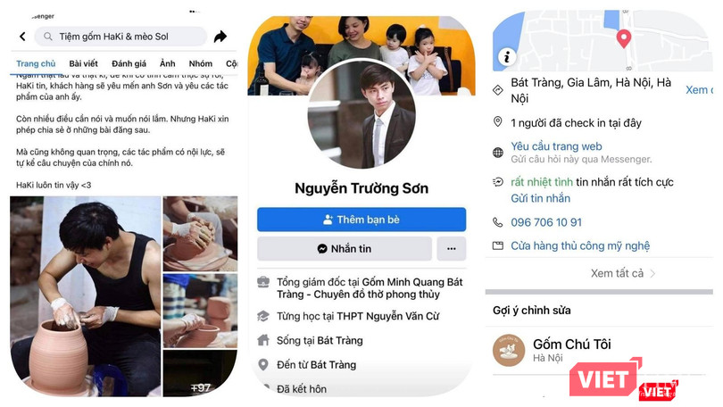 Gốm chú tôi của Nguyễn Trường Sơn "đạo" tranh Hà Hùng Dũng Gốm chú tôi của Nguyễn Trường Sơn "đạo" tranh Hà Hùng Dũng