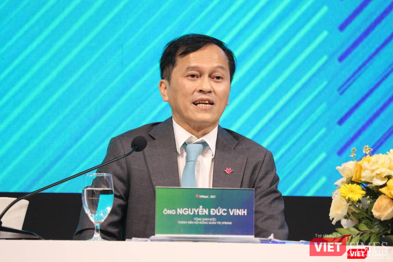 Ông Nguyễn Đức Vinh, Tổng giám đốc VPBank (Ảnh: Văn Lâm)