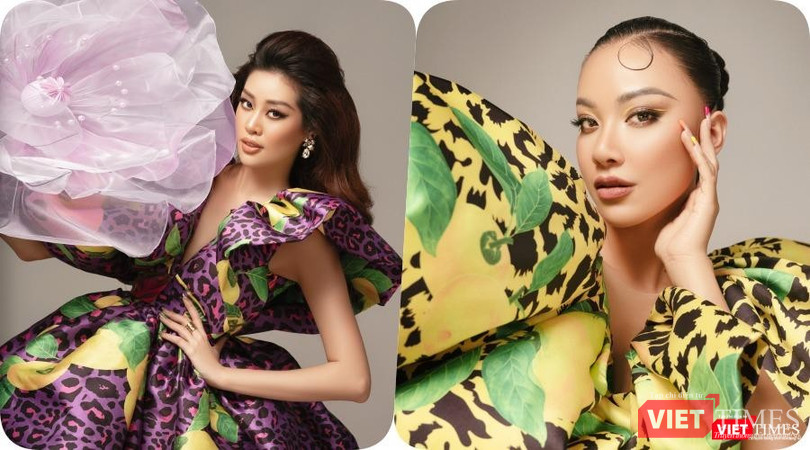 Hoa hậu Khánh Vân cùng các Á hậu khoe nhan sắc rực rỡ