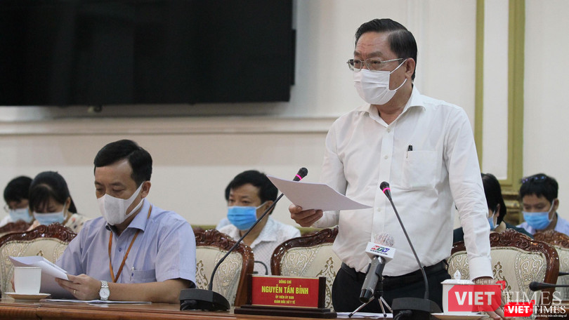 Ông Nguyễn Tấn Bỉnh - Giám đốc Sở Y tế TP.HCM Ông Nguyễn Tấn Bỉnh - Giám đốc Sở Y tế TP.HCM