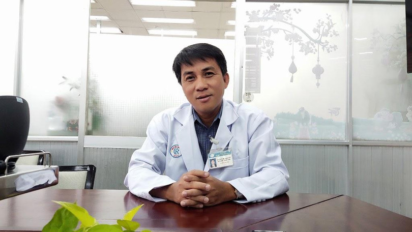 BS Phạm Thanh Việt – Trưởng phòng Kế hoạch Tổng hợp BV Chợ Rẫy TP.HCM (Ảnh: Hoà Bình) 