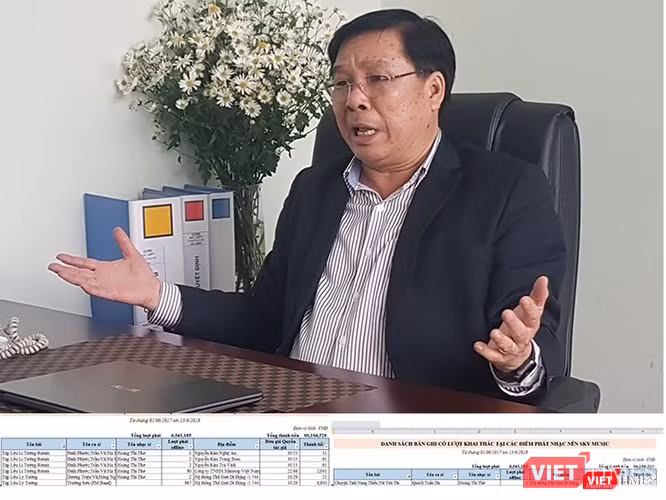 Nhạc sĩ Đinh Trung Cẩn - Tổng Giám đốc VCPMC cho biết Trung tâm đã hỗ trợ nhiều nhạc sĩ trong các vụ kiện bản quyền (Ảnh: Hoà Bình) Nhạc sĩ Đinh Trung Cẩn - Tổng Giám đốc VCPMC cho biết Trung tâm đã hỗ trợ nhiều nhạc sĩ trong các vụ kiện bản quyền (Ảnh: Hoà Bình)