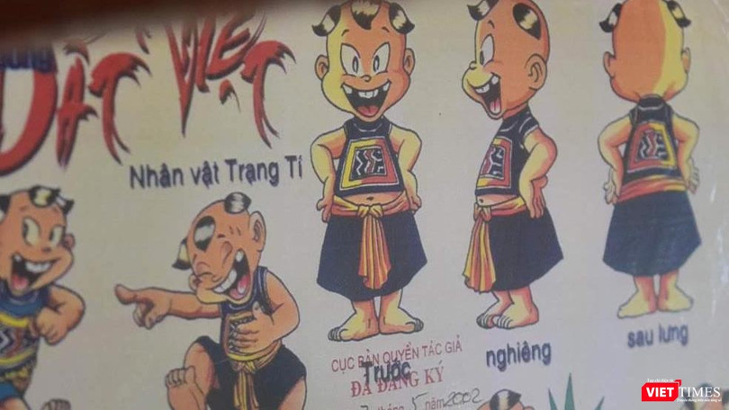 Hồ sơ đăng ký các nhân vật "Thần đồng Đất Việt" tại Cục Bản quyền tác giả ngày 7/5/2002