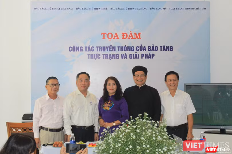 Lãnh đạo 4 Bảo tàng Mỹ thuật tham dự tọa đàm về công tác truyền thông