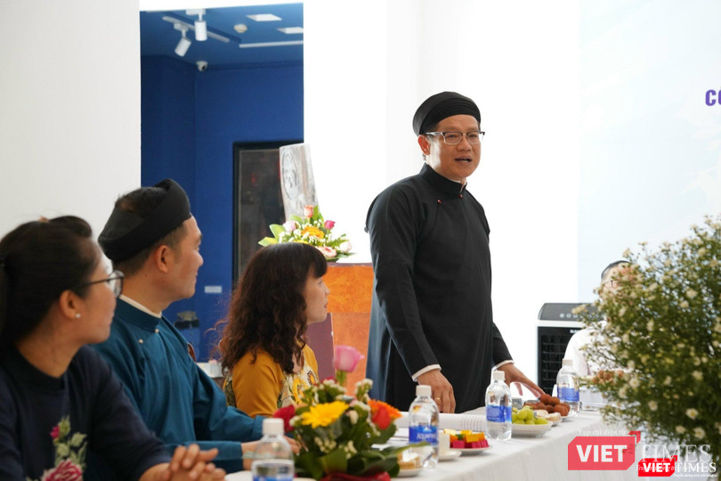 Ông Phan Thanh Hải - Giám đốc Sở Văn hoá và Thể thao tỉnh Thừa thiên - Huế phát biểu tại tọa đàm