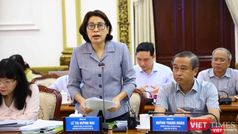 Bà Lê Thị Huỳnh Mai - Giám đốc Sở Kế hoạch &amp; Đầu tư