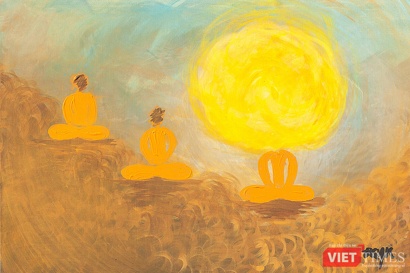 Khiêm nhường - Tranh Đoàn Quang Anh Khanh Khiêm nhường - Tranh Đoàn Quang Anh Khanh