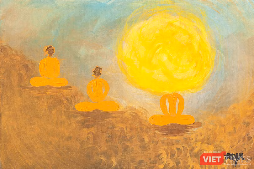 Khiêm nhường - Tranh Đoàn Quang Anh Khanh