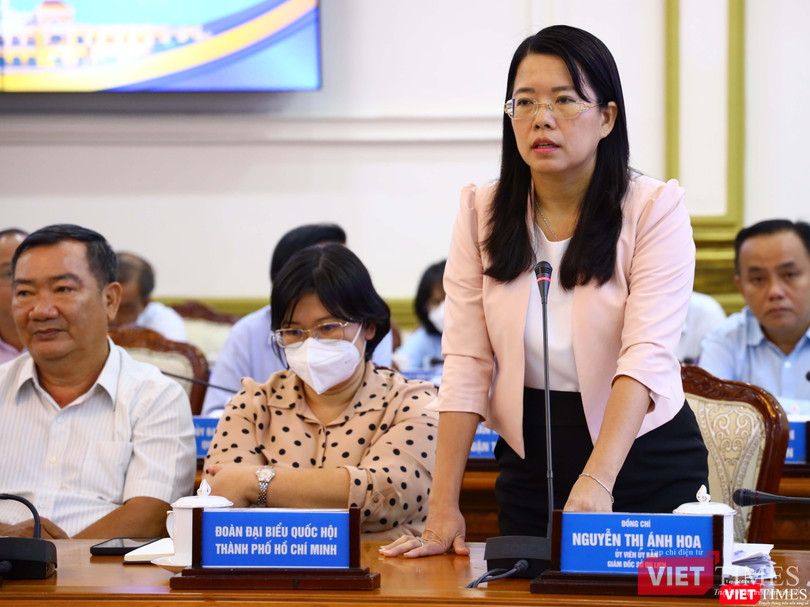 Bà Nguyễn Thị Ánh Hoa - Giám đốc Sở Du lịch TP.HCM