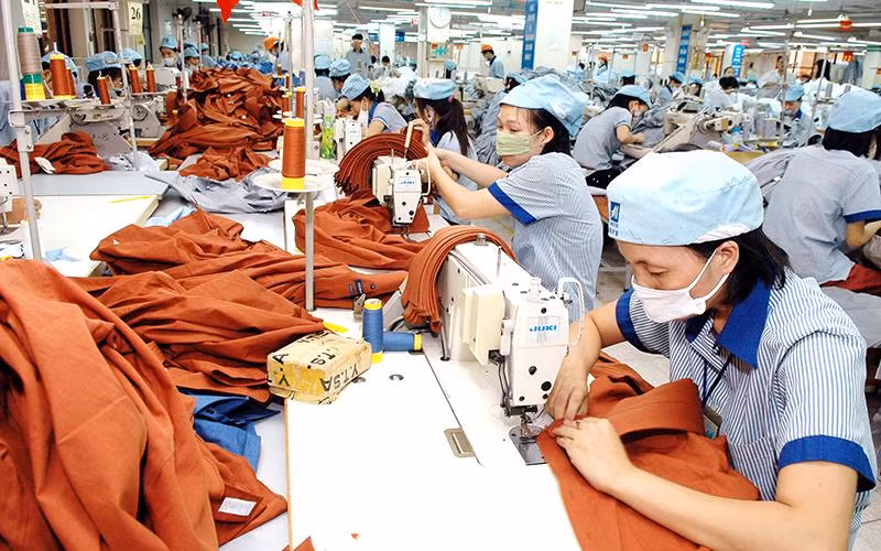 Hiện có khoảng 50% nhà máy dệt may được đặt tại khu vực phía Nam (Ảnh minh họa - Nguồn: Internet)