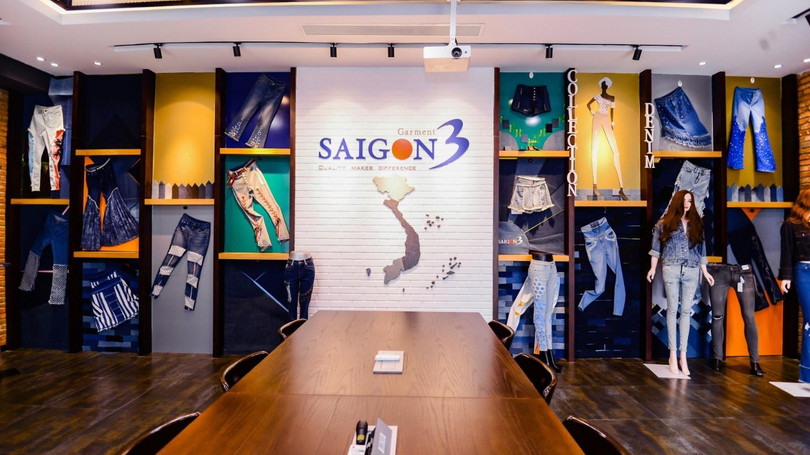 Sài Gòn 3 Group tập trung chính vào 3 lĩnh vực: sản xuất (may mặc), tài chính, bất động sản (Ảnh: SG3 Group)