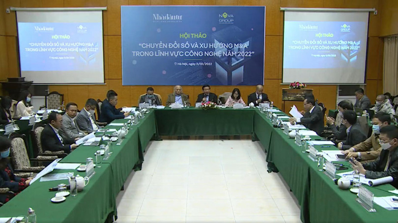 Toàn cảnh tọa đàm “Chuyển đổi số và xu hướng M&A trong lĩnh vực công nghệ năm 2022”