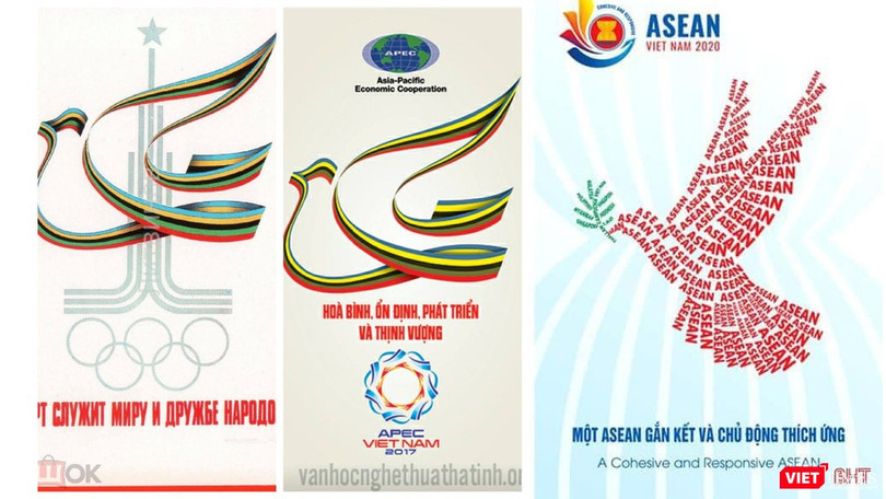 Họa sĩ Dương Ngân Hải gây “bão mạng” vì vụ “đạo” tranh cổ động đem dự thi (Ảnh: Hòa Bình ghép) 