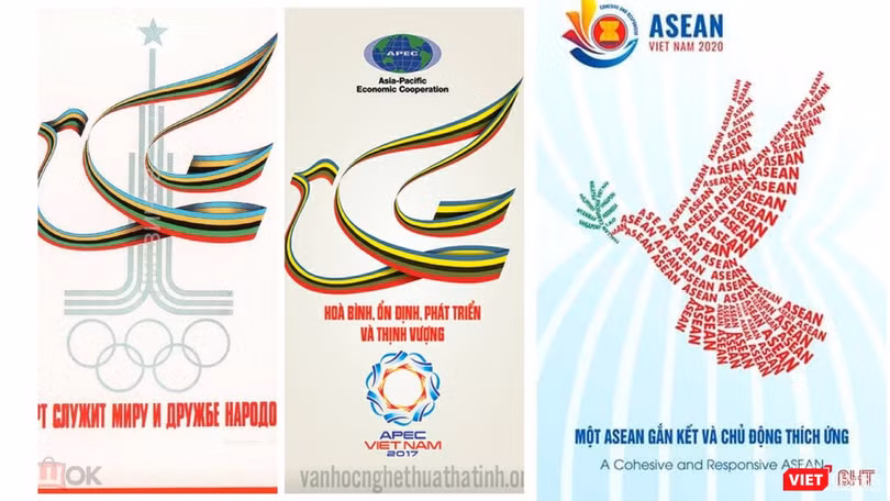 Họa sĩ Dương Ngân Hải gây “bão mạng” vì vụ “đạo” tranh cổ động đem dự thi (Ảnh: Hòa Bình ghép) 