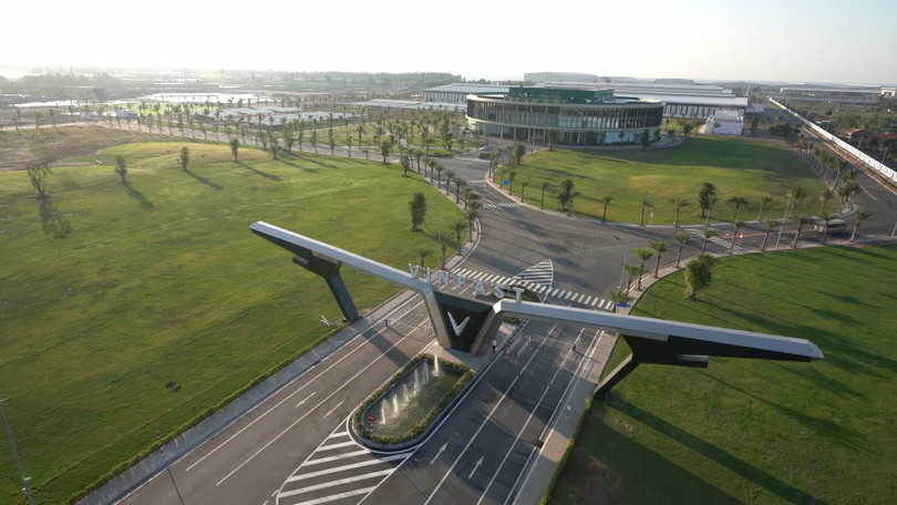 Nhà máy sản xuất ô tô VinFast tại Cát Hải, Hải Phòng (Nguồn: Internet)