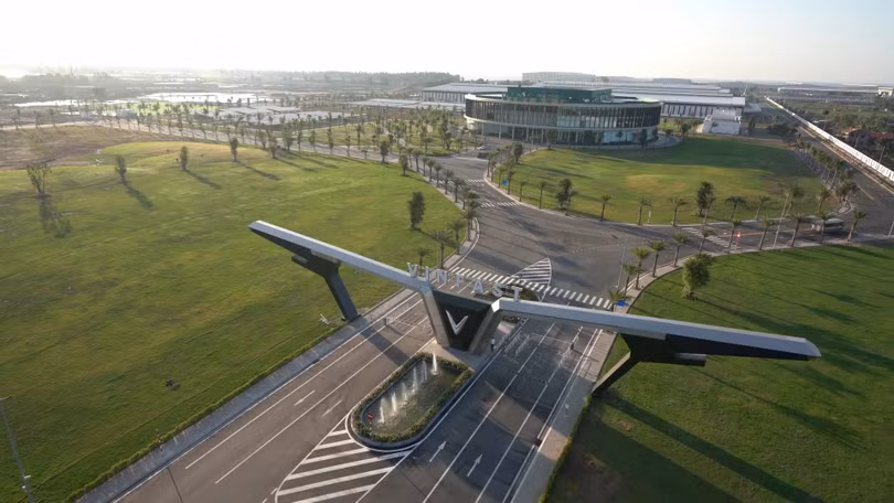 Nhà máy sản xuất ô tô VinFast tại Cát Hải, Hải Phòng (Nguồn: Internet)