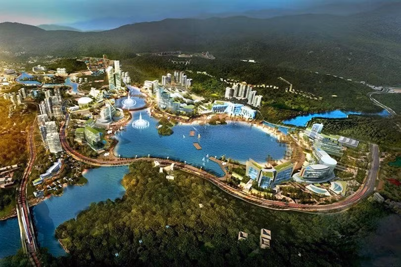 Quy hoạch dự kiến KTT Vân Đồn (Ảnh: SG)