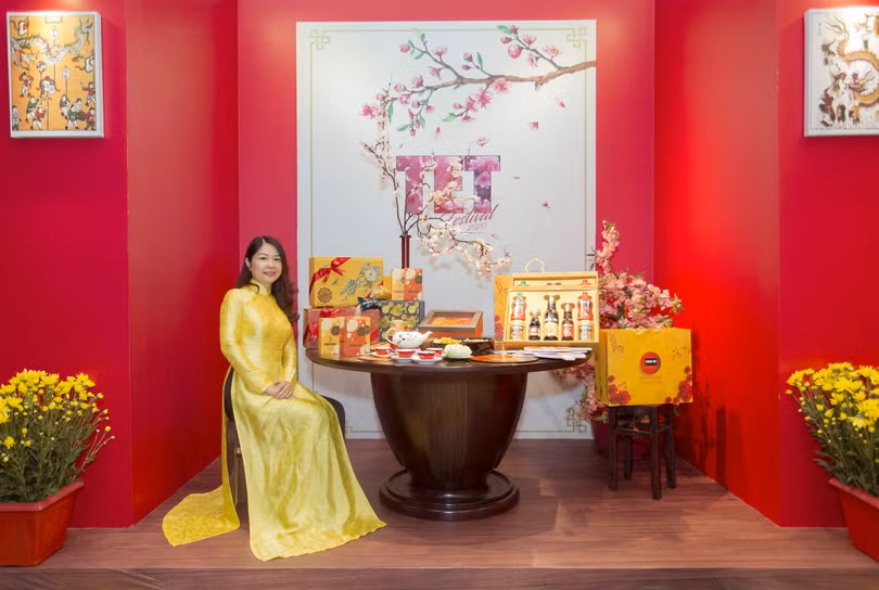 Gian hàng Tết Miền Bắc được mang vào Lễ hội Tết Việt 