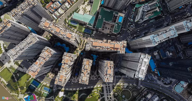 'Rung be tong' tai khu do thi xa hoa tren duong Nguyen Huu Canh hinh anh 5 