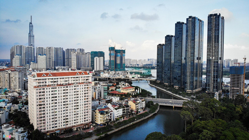 'Rung be tong' tai khu do thi xa hoa tren duong Nguyen Huu Canh hinh anh 2 