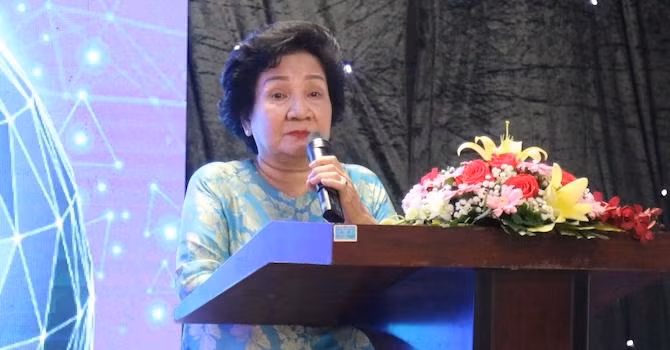 Bà Phạm Thị Huân - Chủ tịch HĐQT Công ty Ba Huân Bà Phạm Thị Huân - Chủ tịch HĐQT Công ty Ba Huân