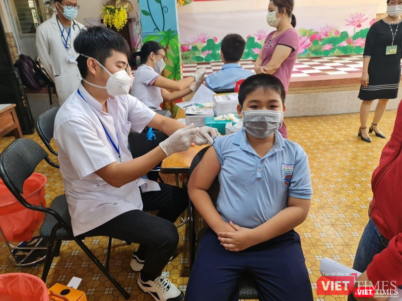 Tiếp tục chiến dịch tiêm phòng COVID-19 cho trẻ em trên địa bàn TP.HCM