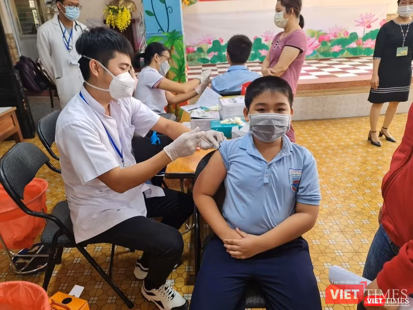 Tiếp tục chiến dịch tiêm phòng COVID-19 cho trẻ em trên địa bàn TP.HCM