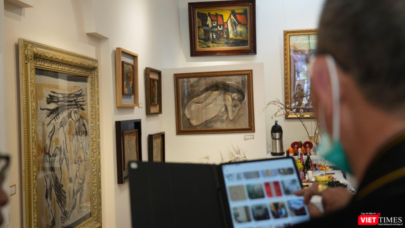 Tranh Phạm Lực thu hút người thưởng thức vì sự phá cách trong sáng tạo nhưng vẫn mang đậm dấu ấn Việt Nam 