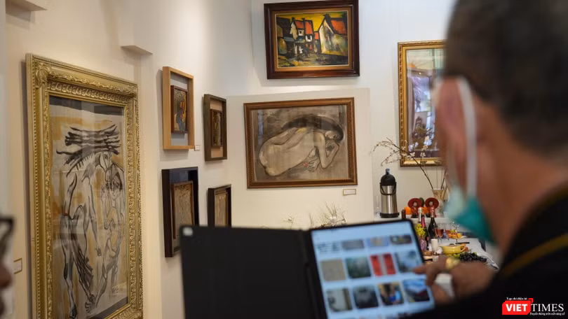 Tranh Phạm Lực thu hút người thưởng thức vì sự phá cách trong sáng tạo nhưng vẫn mang đậm dấu ấn Việt Nam 