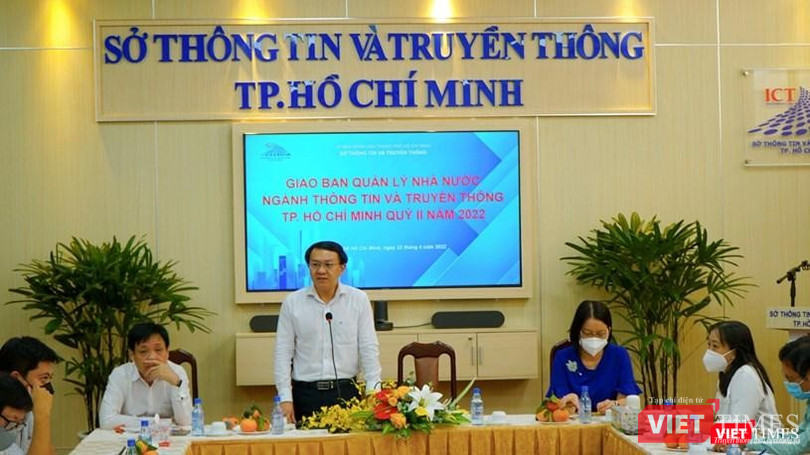 Giám đốc Sở Thông tin và Truyền thông TP.HCM - ông Lâm Đình Thắng