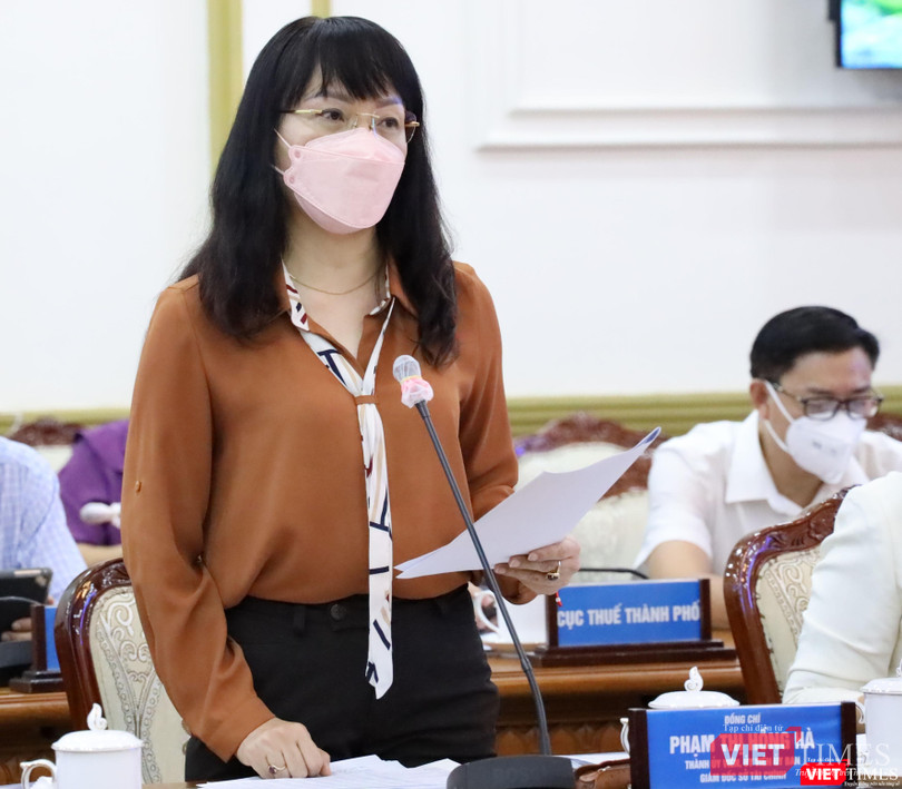 Bà Phạm Thị Hồng Hà - Giám đốc Sở Tài chính TP.HCM