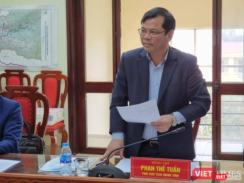 Ông Phan Thế Tuấn, Phó chủ tịch UBND tỉnh Bắc Giang