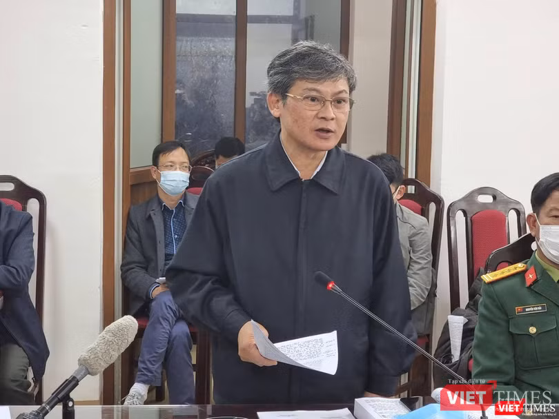 Ông Nguyễn Duy Hưng - Phó Chủ tịch UBND tỉnh Hưng Yên phát biểu tại buổi làm việc