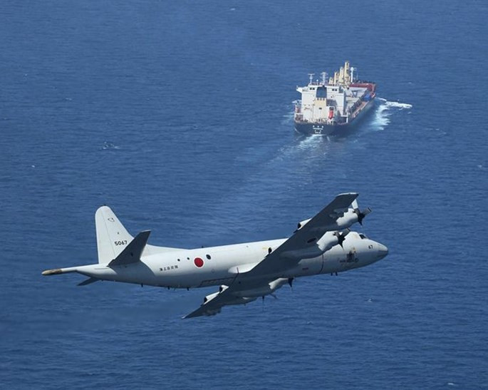 Hai máy bay tuần tra P-3C Nhật Bản thăm, diễn tập tại Đà Nẵng ảnh 1