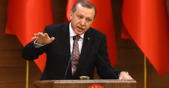 Tổng thống Thổ Nhĩ Kỳ Recep Tayyip Erdoga. Ảnh AFP 2016/ Adem Altan