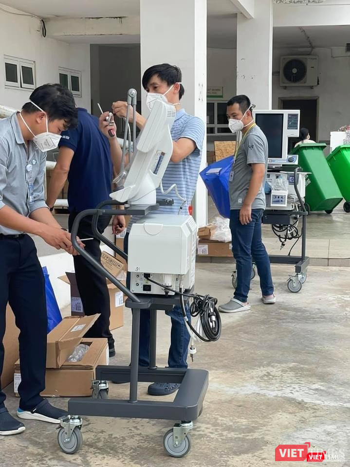 Trung tâm hồi sức COVID-19 này đặt tại Bệnh viện Quốc tế Thành phố