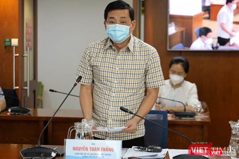 Giám đốc Sở Tài nguyên – Môi trường TP.HCM Nguyễn Toàn Thắng. Ảnh: Khang Minh