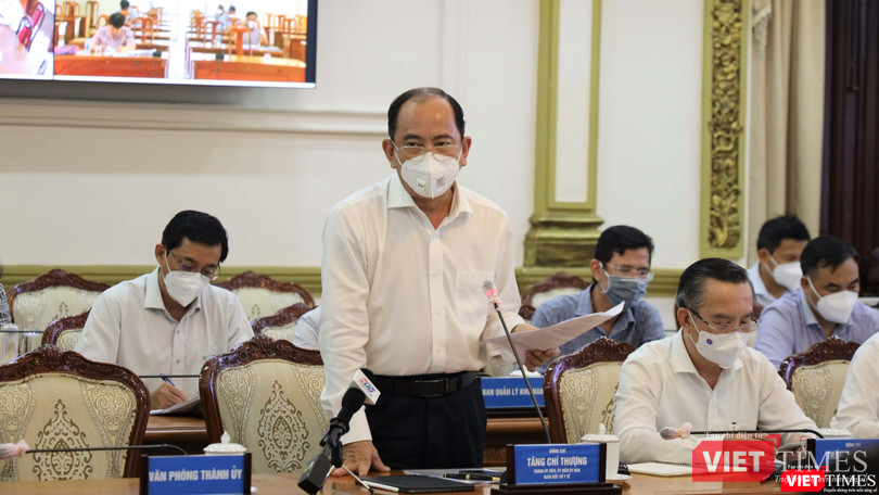 PGS TS Tăng Chí Thượng - Giám đốc Sở Y tế TP.HCM. Ảnh: Linh Nhi