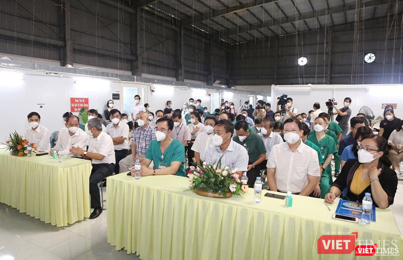 Buổi lễ bàn giao Trung tâm Hồi sức tích cực người bệnh COVID-19 BV Bạch Mai tại TP.HCM