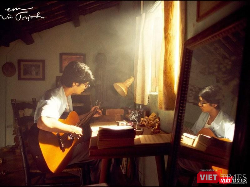 Phim "Em và Trịnh" dự kiến phát hành dịp Giáng sinh 2021 đã dời lịch chiếu sang 2022. Ảnh: Đoàn làm phim cung cấp