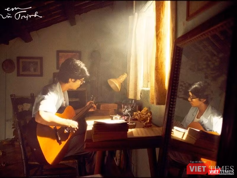 Phim "Em và Trịnh" dự kiến phát hành dịp Giáng sinh 2021 đã dời lịch chiếu sang 2022. Ảnh: Đoàn làm phim cung cấp Phim "Em và Trịnh" dự kiến phát hành dịp Giáng sinh 2021 đã dời lịch chiếu sang 2022. Ảnh: Đoàn làm phim cung cấp