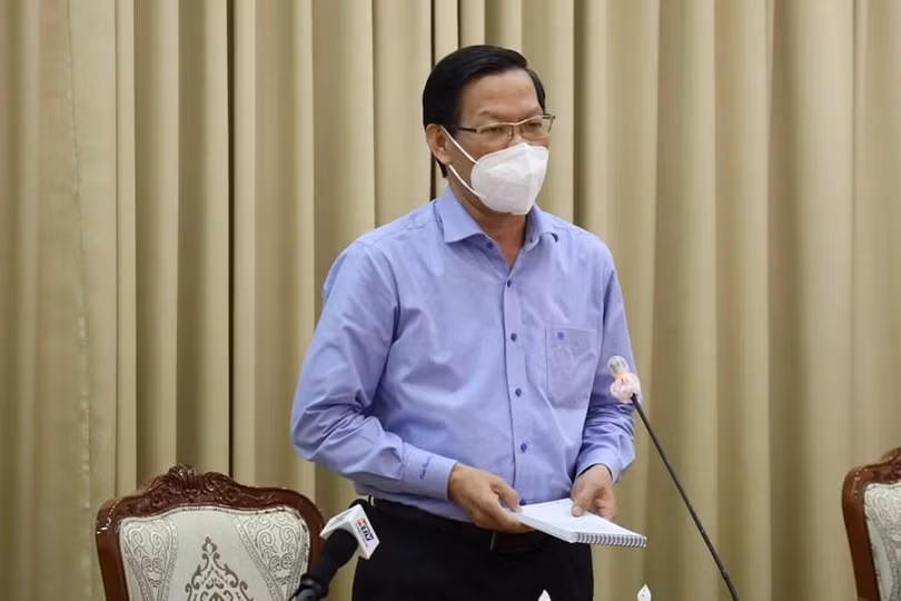 Chủ tịch UBND TP.HCM Phan Văn Mãi. Ảnh: Linh Nhi