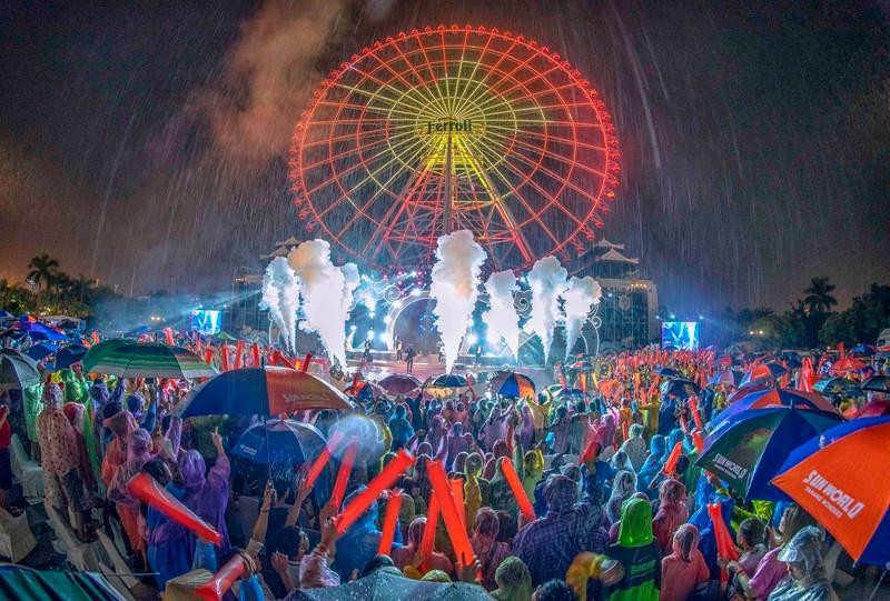 Đại nhạc hội “Take me to the Sun” sẽ được tổ chức tại Asia Park, Đà Nẵng ngày 9/7. Ảnh Sun Property