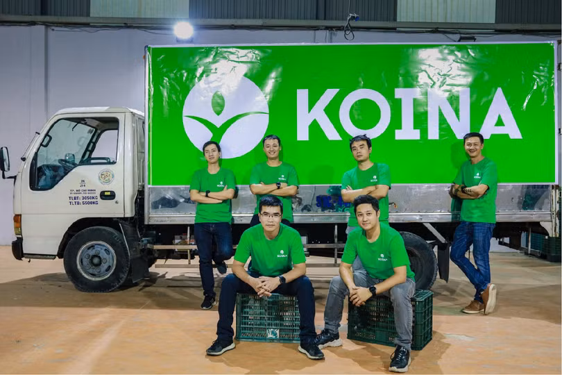 Các thành viên sáng lập startup Koina