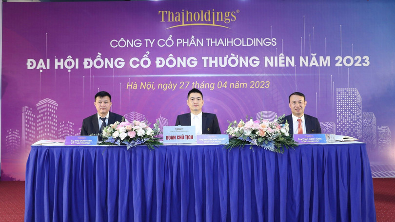 Đoàn Chủ tọa điều hành Đại hội đồng cổ đông thường niên 2023 của Thaiholdings